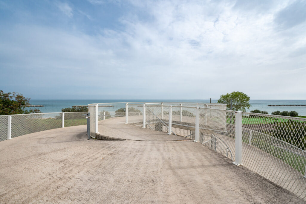 Accesso alla spiaggia di Marina di Massignano | Massignano | Iacom - Idee Accessibili in Comune