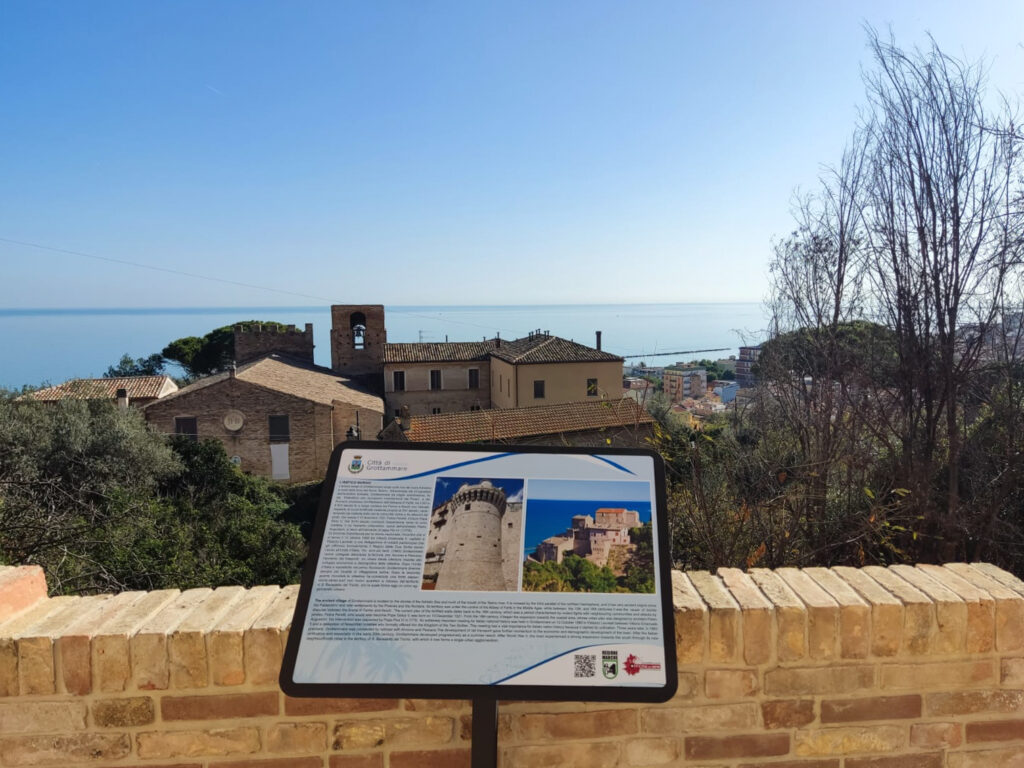 Percorso pannelli tattili informativi - Grottammare | Iacom